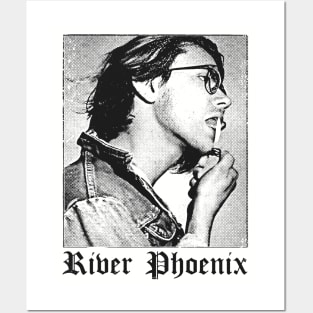 River Phoenix ////// 90s Aesthetic Fan Design Posters and Art